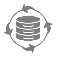 Data Lifecycle Management Icon